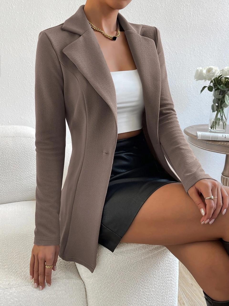 Chic Gray Trench Coat – Timeless Elegance Meets Modern Style